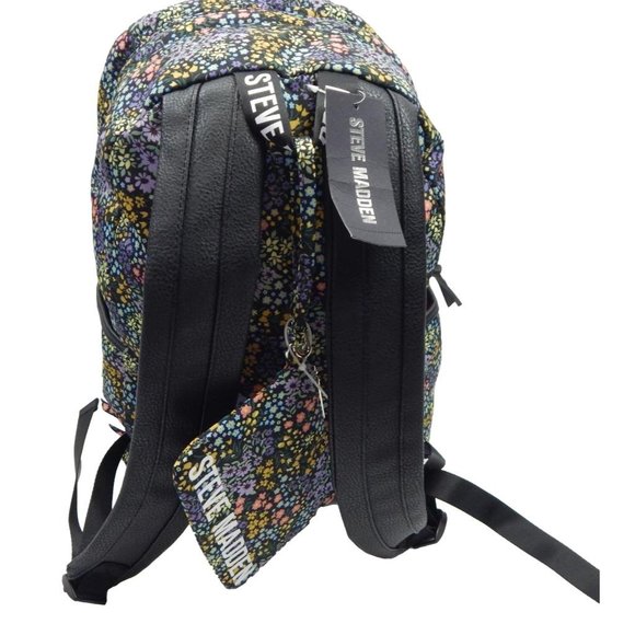 Steve Madden 5 Pocket Women's Backpack With Free S - Picture 3 of 14